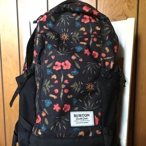 Burton floral backpack